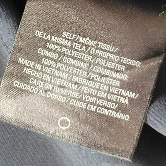 NWT Tahari Blue Floral Animal Print Flowy Blouse S - Picture 8 of 10